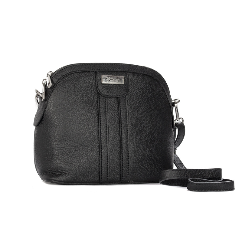 Maciejka Black Leather Women's bag C220