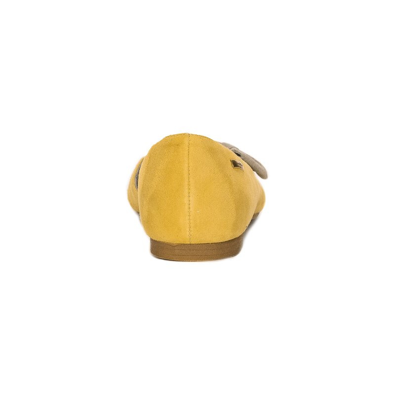 Maciejka Yellow Flat Shoes 0554A-07/00-5