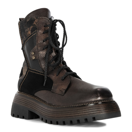 Maciejka Women's Insulated Brown Ankle Boots
