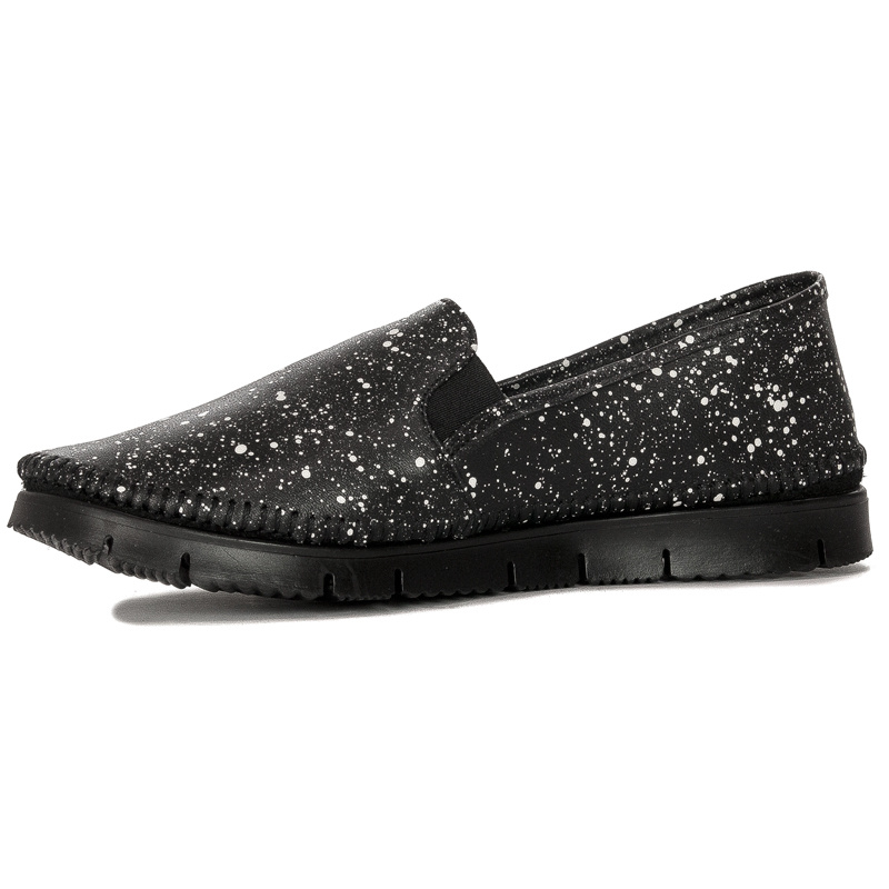 Maciejka Black with Dots Low Shoes 3512W-04/00-5