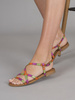Maciejka Leather Multikolor Women's Sandals 06635-39/00-0
