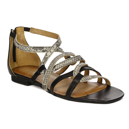 Maciejka Women's Leather Sandals Black