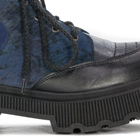 Maciejka Navy Blue Boots 05564-17/00-7