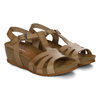 Maciejka Women's Leather Sandals Dark Beige