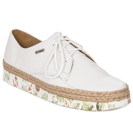 Maciejka White Espadrilles 02936-11/00-5