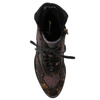 Maciejka Women's Leather Boots Brown + Maroon