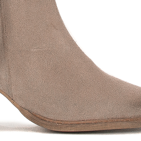 Maciejka Dark Beige Knee-High Boots 05774-10/00-6