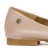 Maciejka Beige Metallic Leather Ballerina 04100-10/00-8