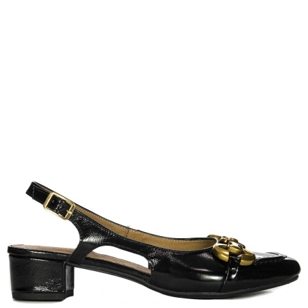 Maciejka Women's Black Pattent Leather Pumps