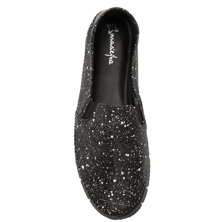 Maciejka Black with Dots Low Shoes 3512W-04/00-5