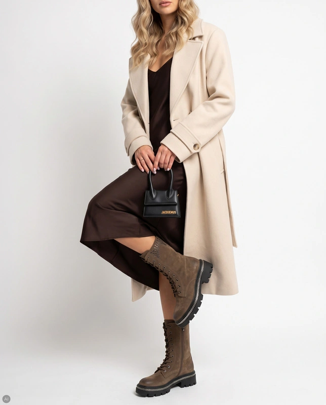 Maciejka Leather Ankle Boots Suede Brown K7808-12/00-7