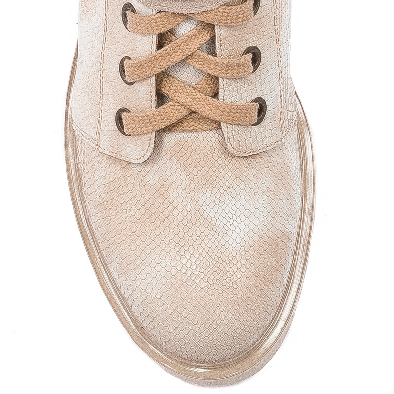 Maciejka 05219-04/00-3 Beige Lace-up Boots