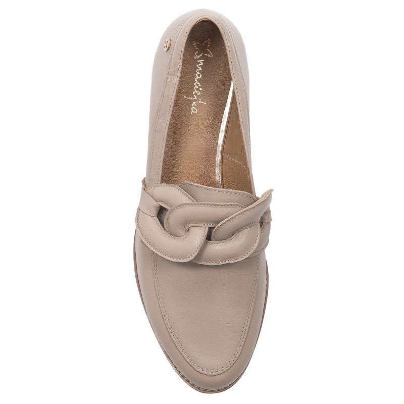 Maciejka Women's Beige Flat Shoes