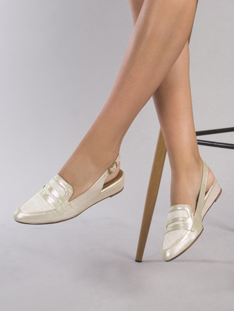 Maciejka Leather Light Beige Women's Sandals 06472-22/00-1