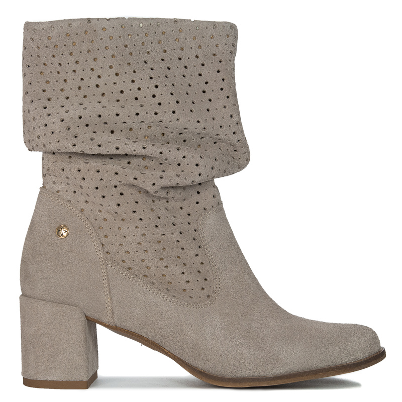 Maciejka Cappucino Suede Boots 6005A-04/00-6