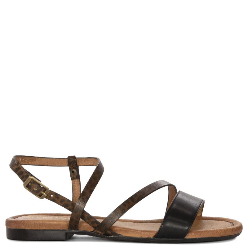 Maciejka Women's Leather Panther Sandals