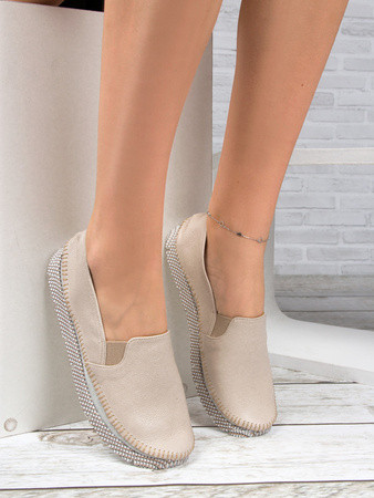 Maciejka Beige Low Shoes