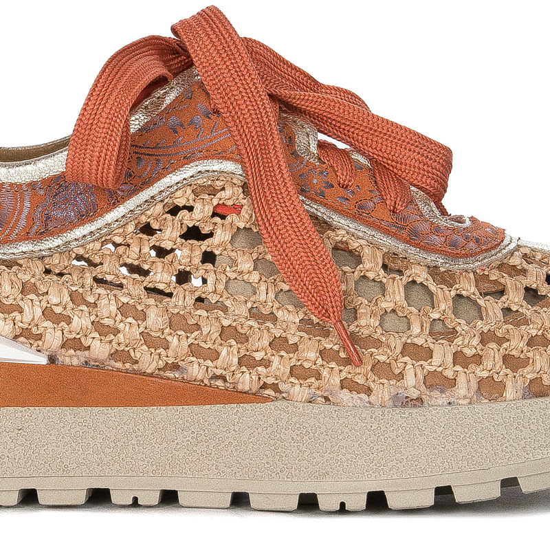 Maciejka Women's Leather Shoes Orange