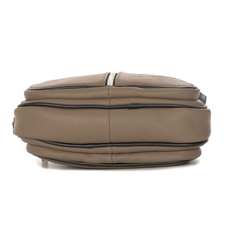 Maciejka Beige leather women's bag 00915