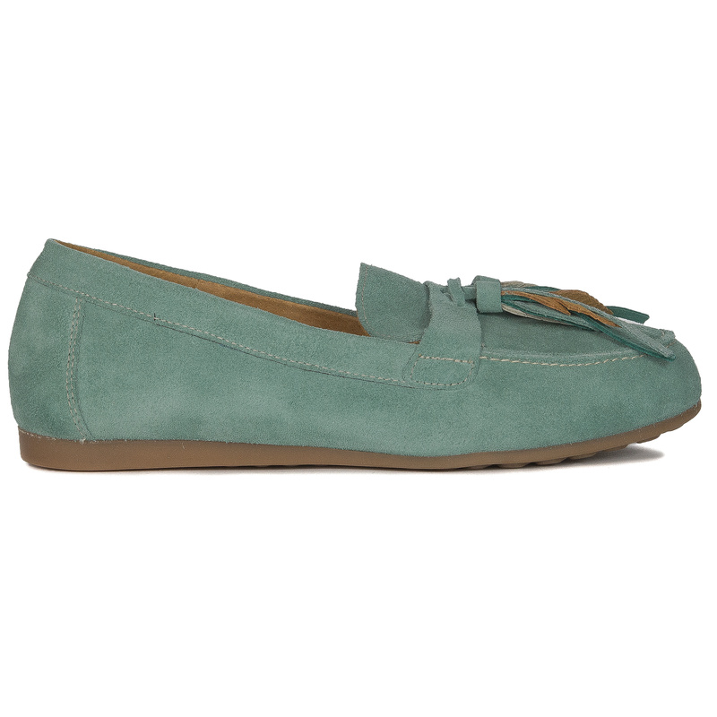 Maciejka green moccasins 04494-36/00-5