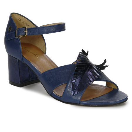 Maciejka Navy Blue Sandals 06549-17/00-5