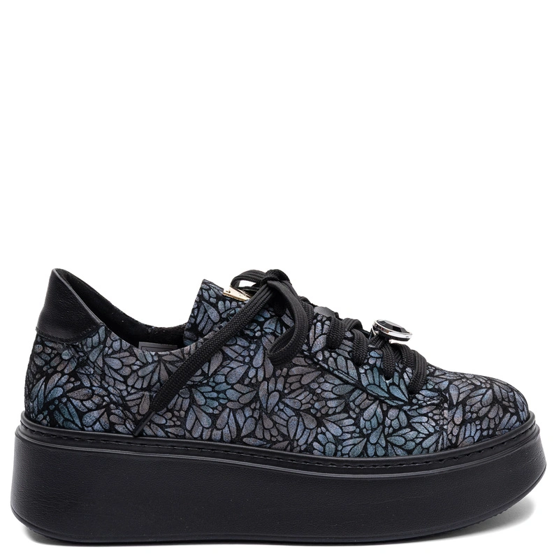 Maciejka Leather Sneakers On Platform Multi-colored 6191W-11/00-8