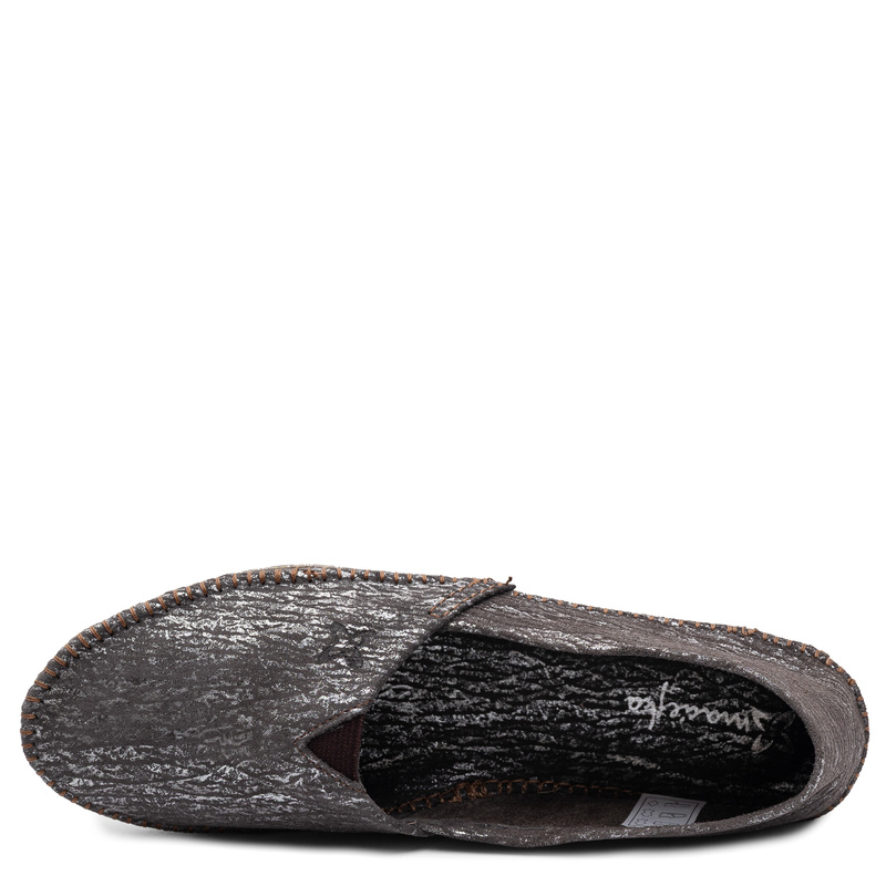 Maciejka Slip-on Leather Shoes With Texture Brown 1930W-35/00-0