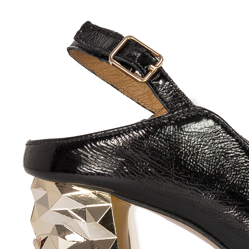 Maciejka Leather Black Pumps