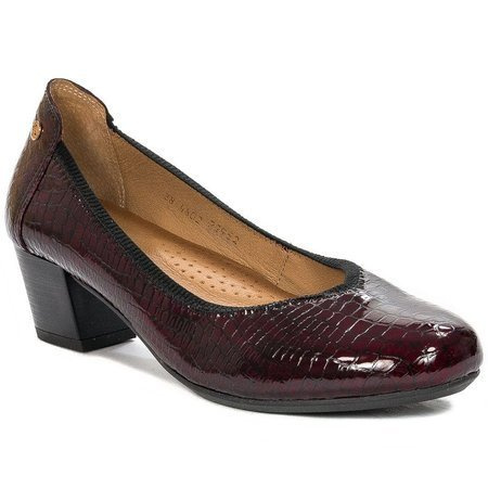 Maciejka Maroon Pumps 04802-23/00-1