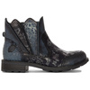 Maciejka Women's Leather Ankle Boots Blue