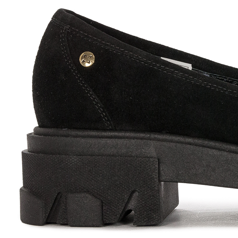 Maciejka Black Low Shoes 2850J-12/00-1