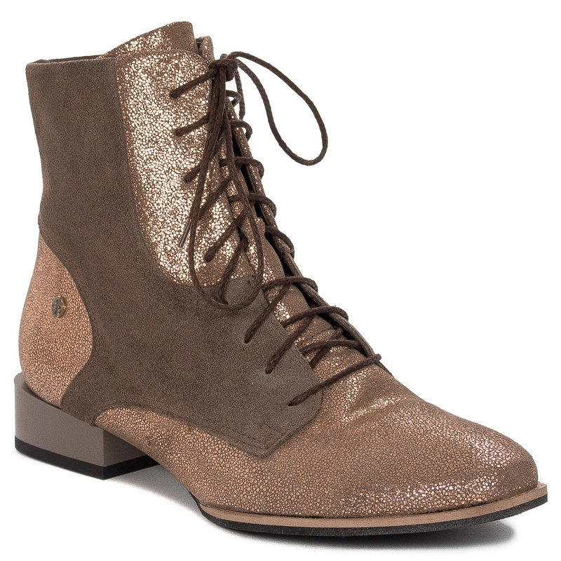 Maciejka Women's Leather Ankle Boots Light Brown 6193A-14/00-8