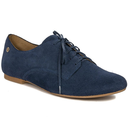 Maciejka Navy Low Shoes 04929-17/00-5