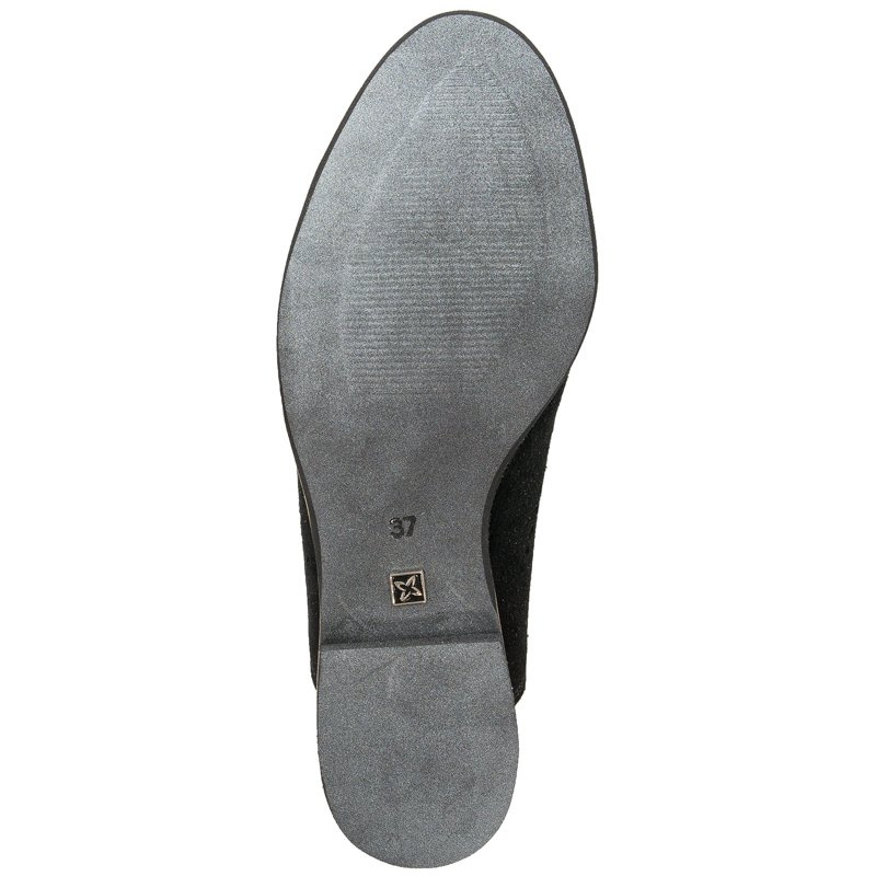 Maciejka Black Flat Shoes 04484-01/00-5