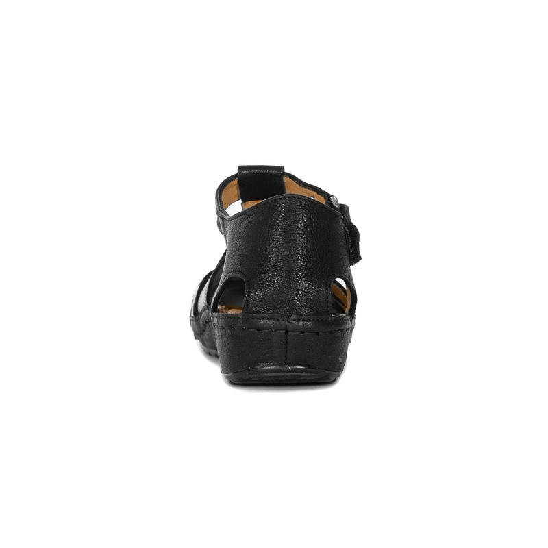 Maciejka Women's Leather Sandals Black