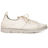 Maciejka Gold Flat Shoes 05054-25/00-0