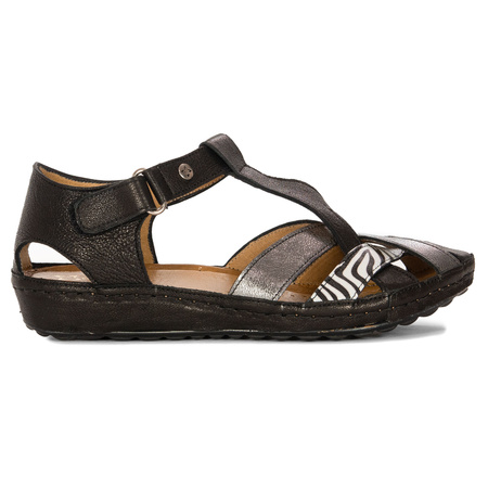 Maciejka Women's Leather Sandals Black
