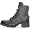 Maciejka Premium Leather Lace-Up Block Heel Boots Graphite 3750S-20/00-3