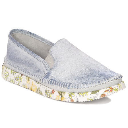 Maciejka Light Blue Low Shoes