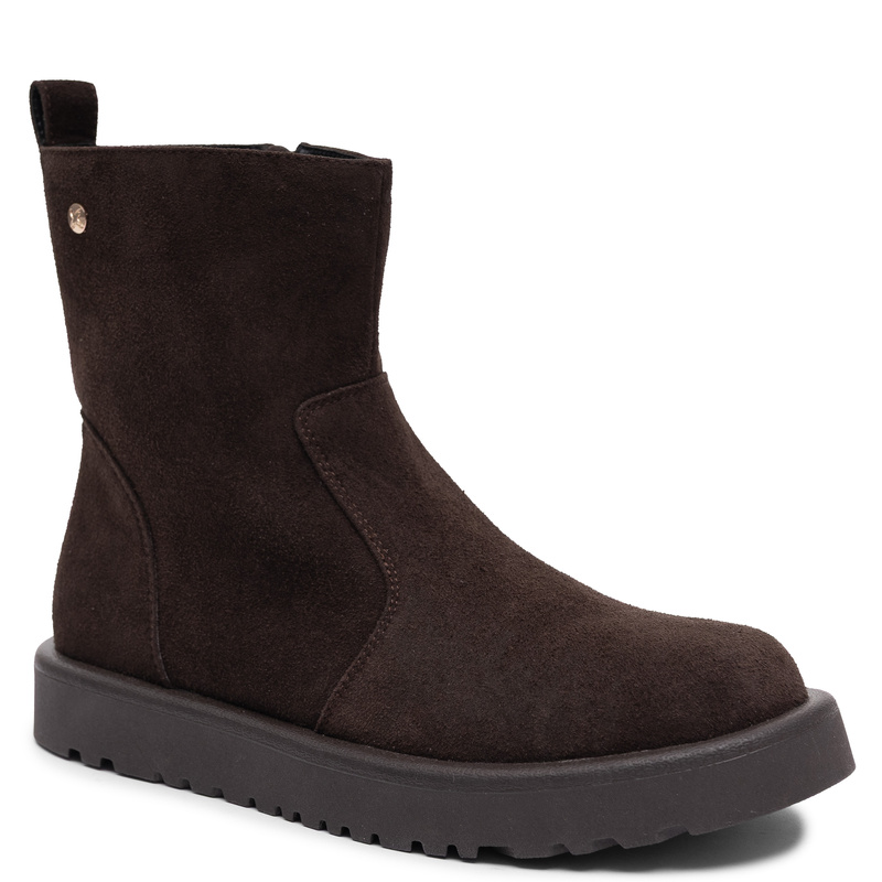 Maciejka Premium Leather Insulated Ankle Boots Brown K7800-02/00-7