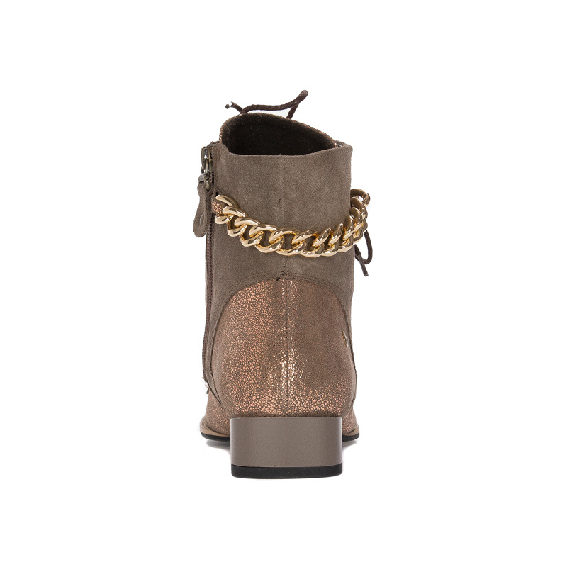 Maciejka 06193-14/00-7 Brown and Cooper Leather Women's Boots 