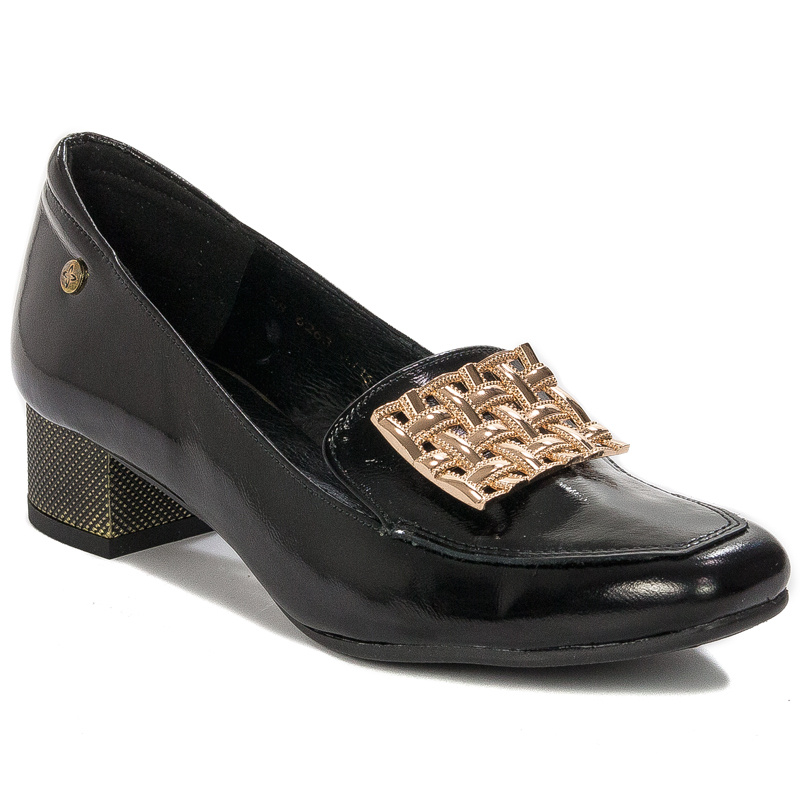 Maciejka 06263-01/00-1 Women's Black Patent Pumps