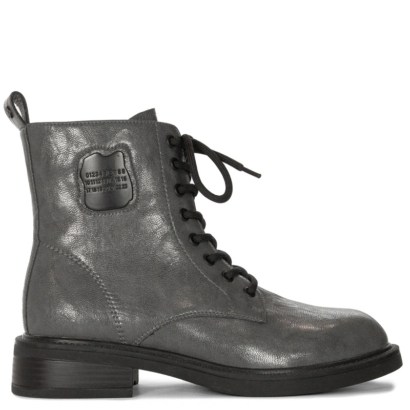 Maciejka Women's Leather Insulated Boots, Grey