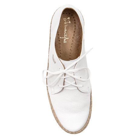 Maciejka White Espadrilles 02936-11/00-5