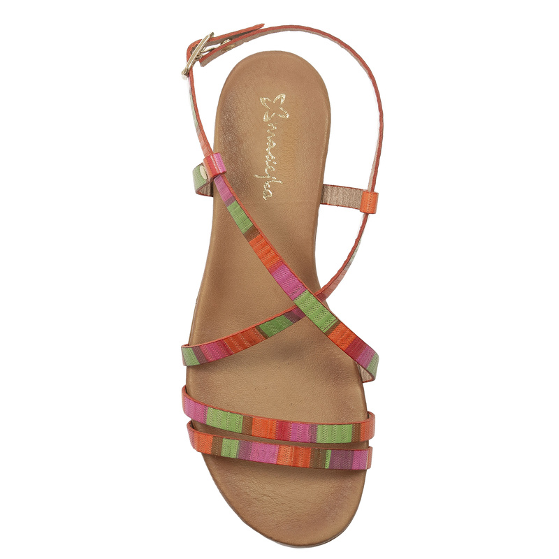 Maciejka Women's Leather Sandals Multicolor