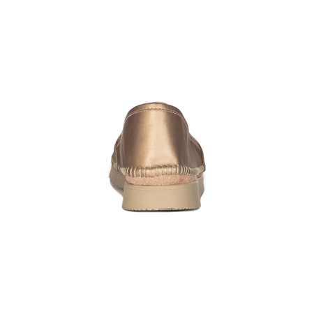 Maciejka Dark Gold wonem's Low Shoes