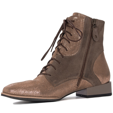 Maciejka Women's Leather Ankle Boots Light Brown 6193A-14/00-8