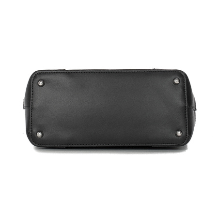 Maciejka Women's Black Leather Handbag C299