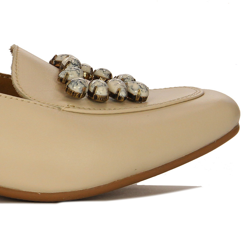 Maciejka Women's Light Beige Leather Pumps