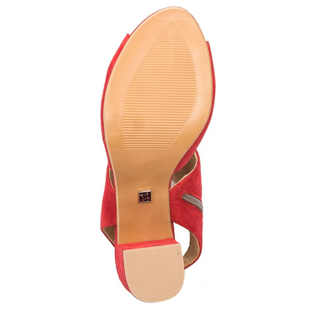 Maciejka Red Sandals 04038-08/00-5